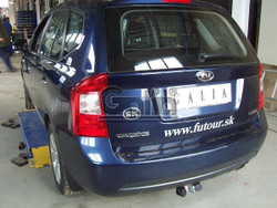 Фаркоп оцинкованный Galia K032A для Kia Carens 2006-2013(паспорт и сертификат в комплекте)(без электрики)