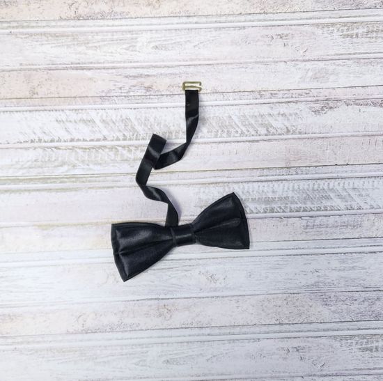 Галстук бабочка классика, лайм глянец