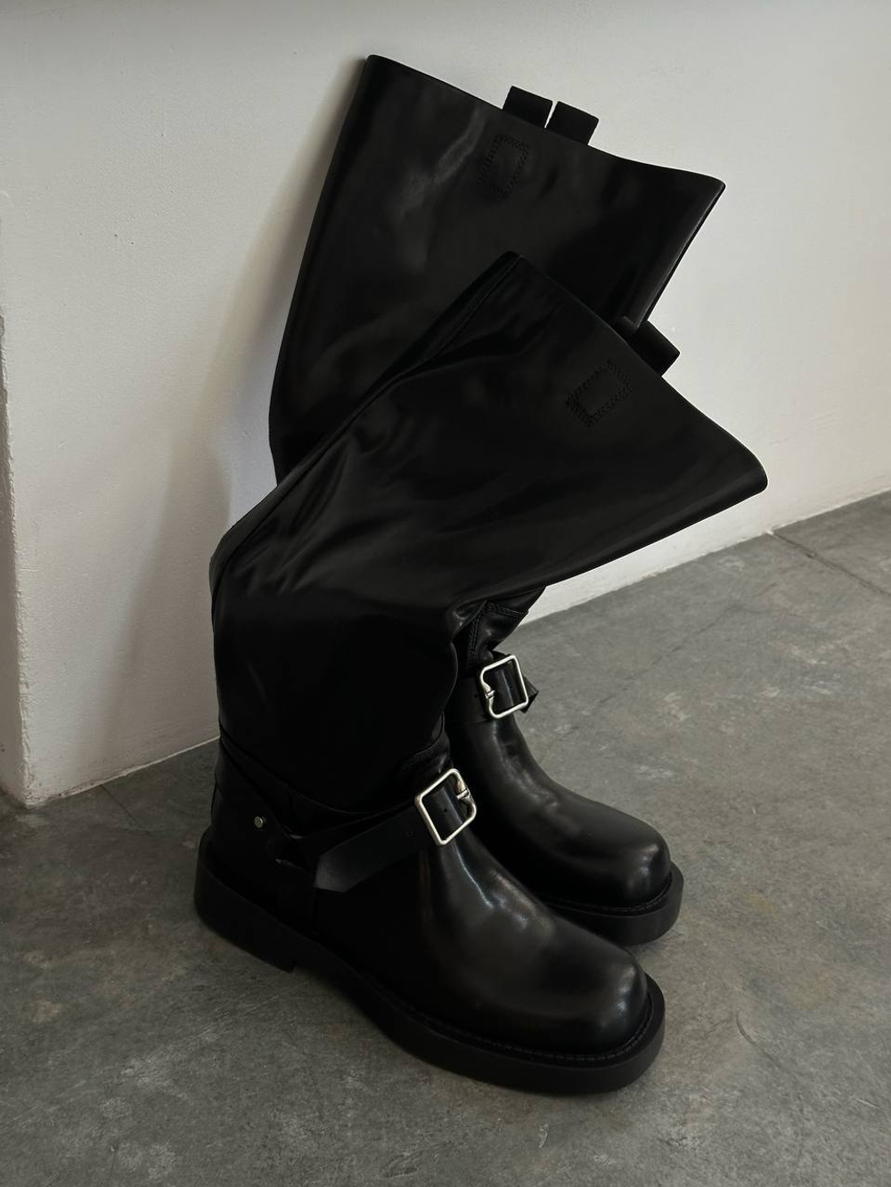 Сапоги из натуральной кожи