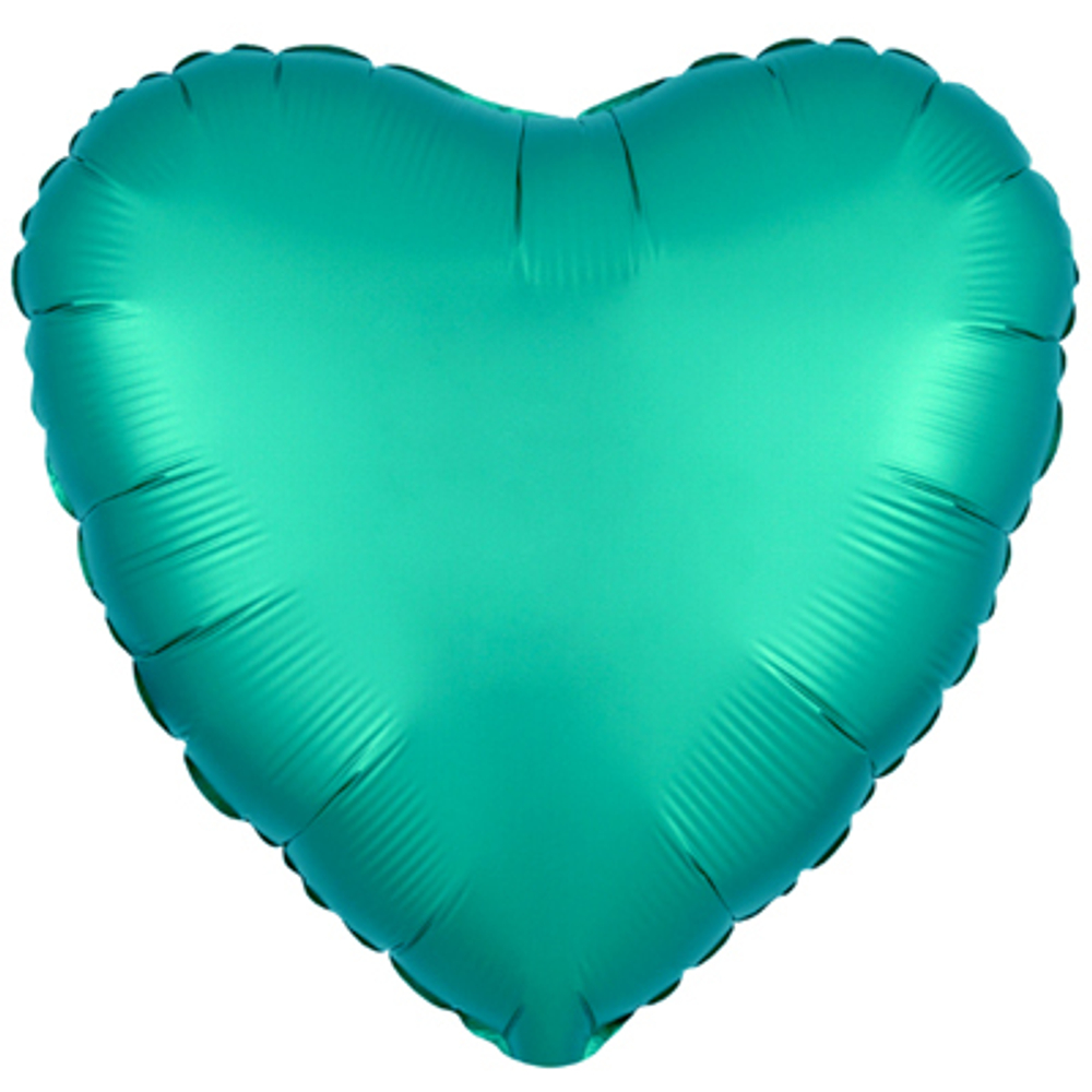 Р 18" Сердце Сатин Тиффани 40 см.