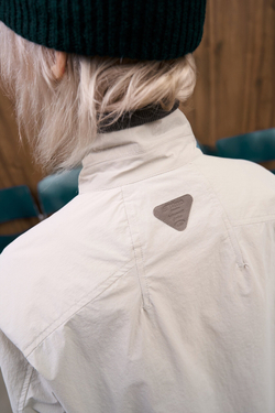 Куртка Nothomme Blue Monte Big Pocket Lapel Jacket "Snow Lotus Gray" Women's