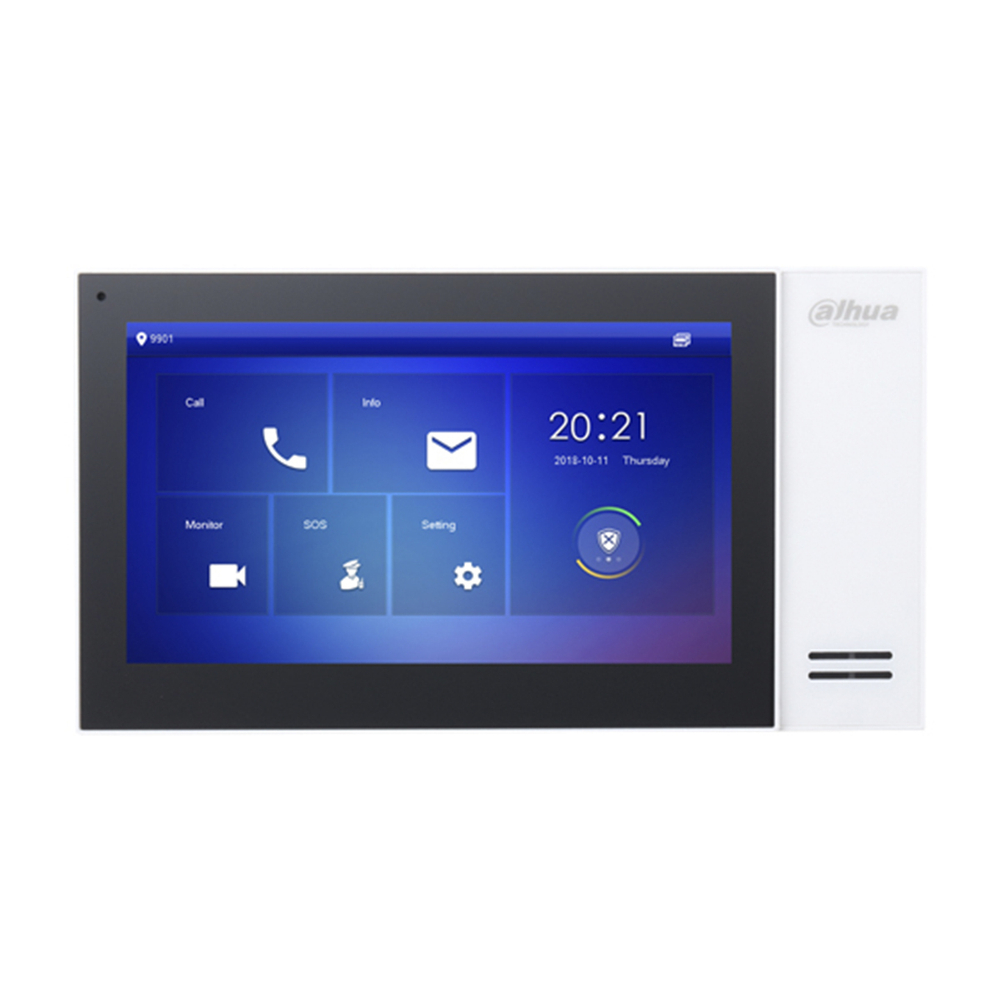 DH-VTH2421FB-P/DH-VTH2421FW-P видеодомофон Dahua