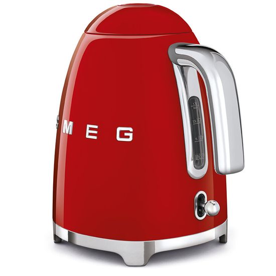 Электрический чайник Smeg KLF03RDEU, объем 1,7 л, красный
