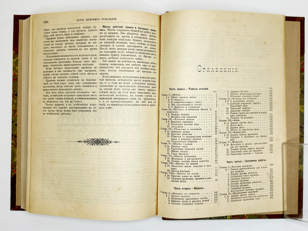 Курс женских рукоделий. СПб., Вестник моды, 1888 г.; второе издание