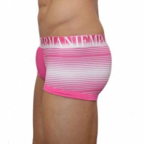 Мужские трусы хипсы Emporio Armani Pink Boxer