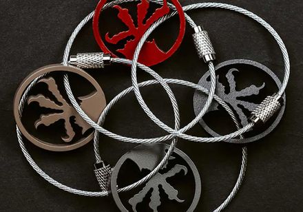 Брелок Microtech KEY CHAIN CLAW TAN