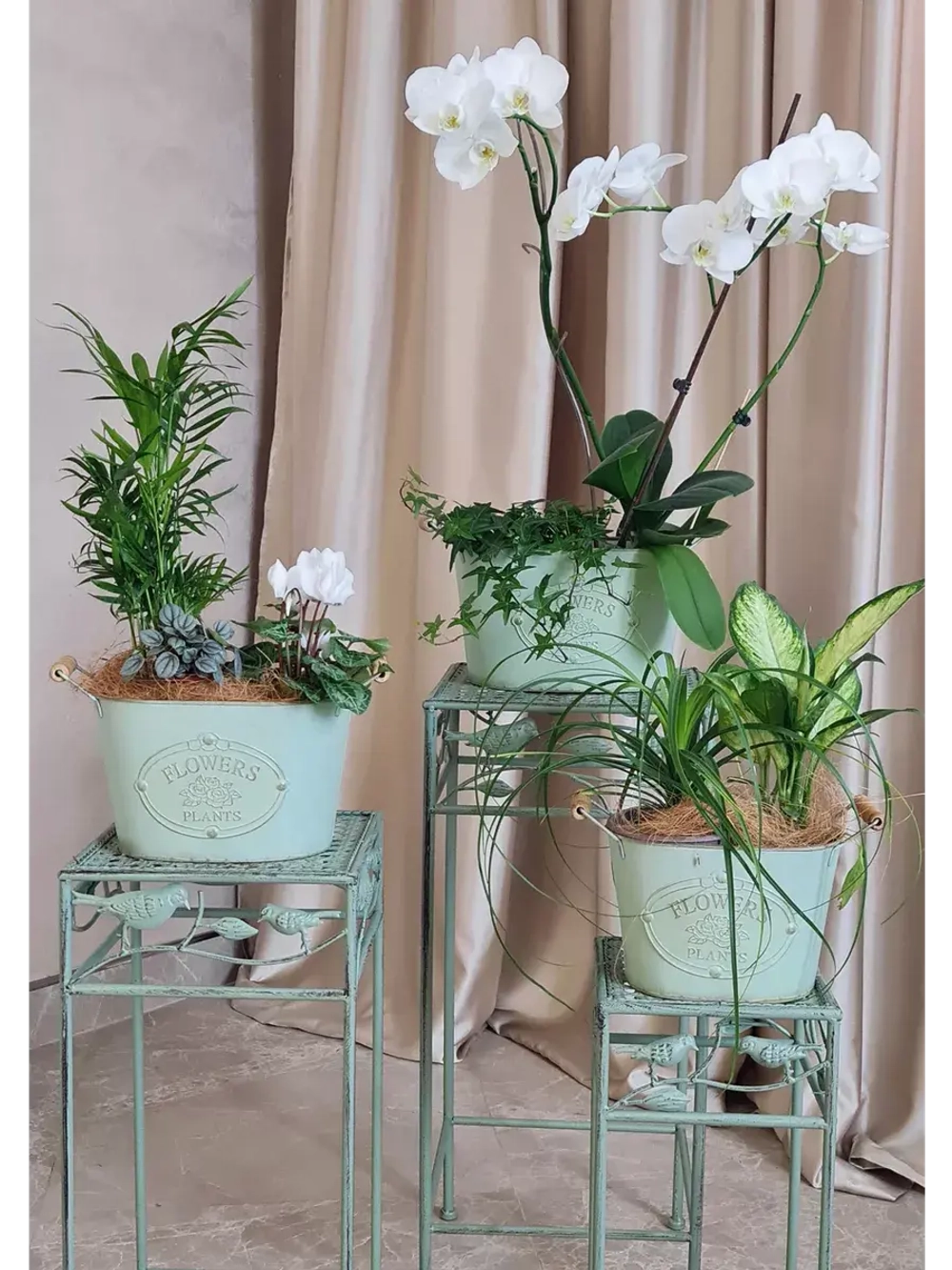 Кашпо для цветов комнатных 32,5*18,5 см