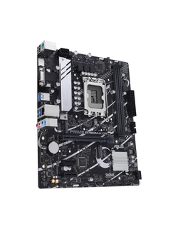 ASUS PRIME B760M-K D4, LGA1700, B760, 2*DDR4, 4*SATA, 2*M.2, 4*USB 3.2, 2*USB 2.0, 1*PCIx16, 2*PCIx1, VGA+HDMI, mATX; 90MB1DS0-M0EAY0