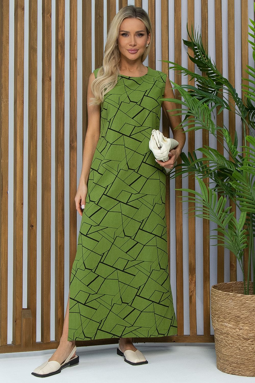 Платье Дария (лайм) П13480-1М LT Collection