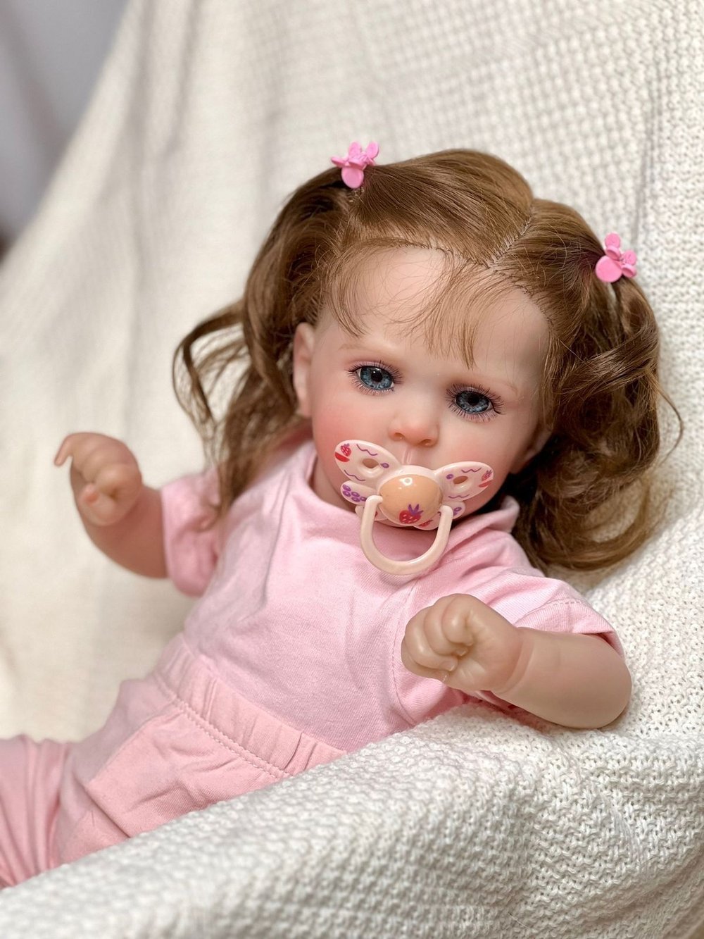 Кукла Реборн мягконабивная 48см (FA-843)
