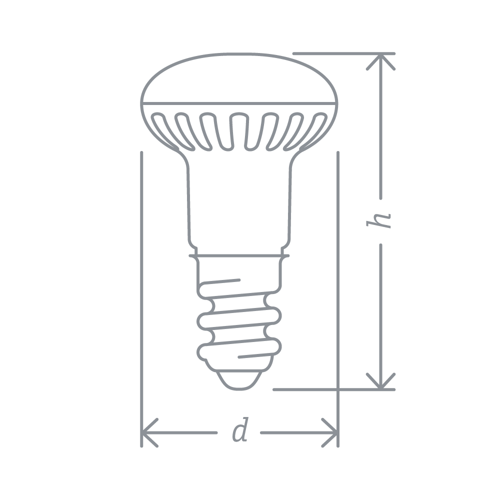 Лампа Navigator 94 134 NLL-R39-2.5-230-4K-E14