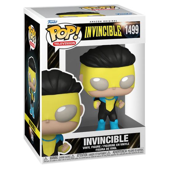 Фигурка Funko POP! TV Invincible Invincible (1499) 75867 / Фигурка Фанко ПОП! по мотивам мультсериала "Неуязвимый", Неуязвимый.