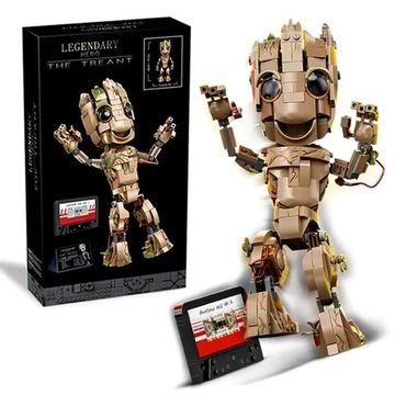 Конструктор Супер герои Марвел "Стражи Галактики : Грут "476 деталей