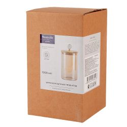 Банка для сыпучих продуктов v=1000мл (индивидуальная упаковка)