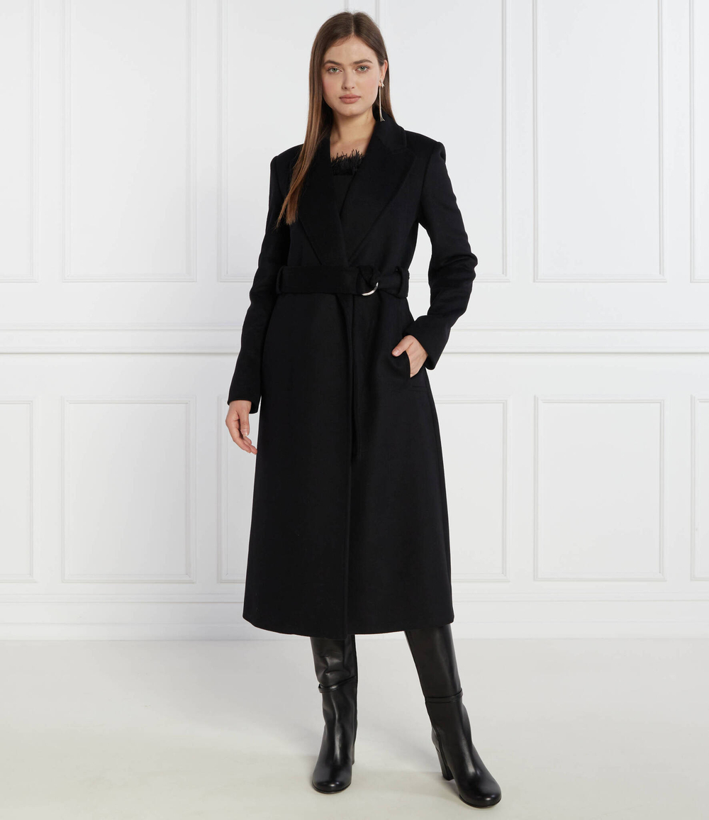 Хлопковое пальто Patrizia Pepe - черный(2O0120 A171)