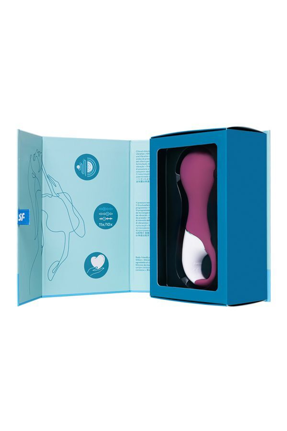 Вакуум-волновой бесконтактный стимулятор клитора Satisfyer Lucky Libra