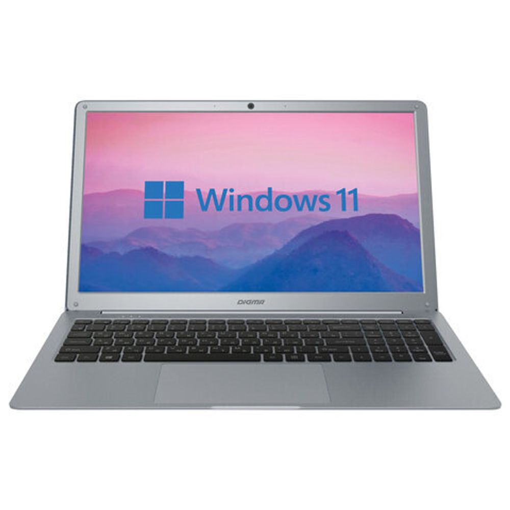 Ноутбук DIGMA EVE C5800 15,6", Intel Celeron N4020 8 ГБ, SSD 256 Гб, NO DVD, WINDOWS 11 Professional, серый, DN15CN-8CXW02