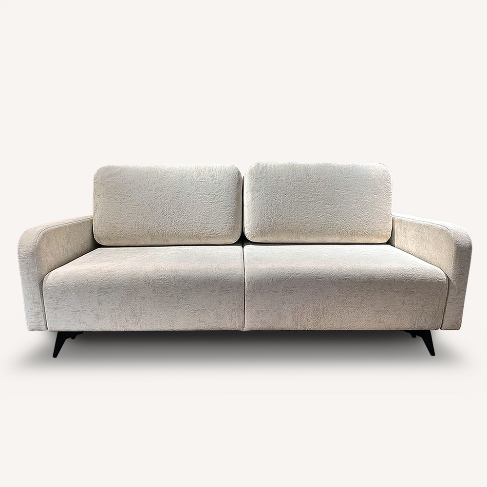 Прямой диван "Марсель" (Велюр Fabriq 01)