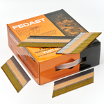 Реечные гвозди по дереву тип D34 (3,05х75 RIBrt кольц.накат. 2000 шт/уп) FEDAST