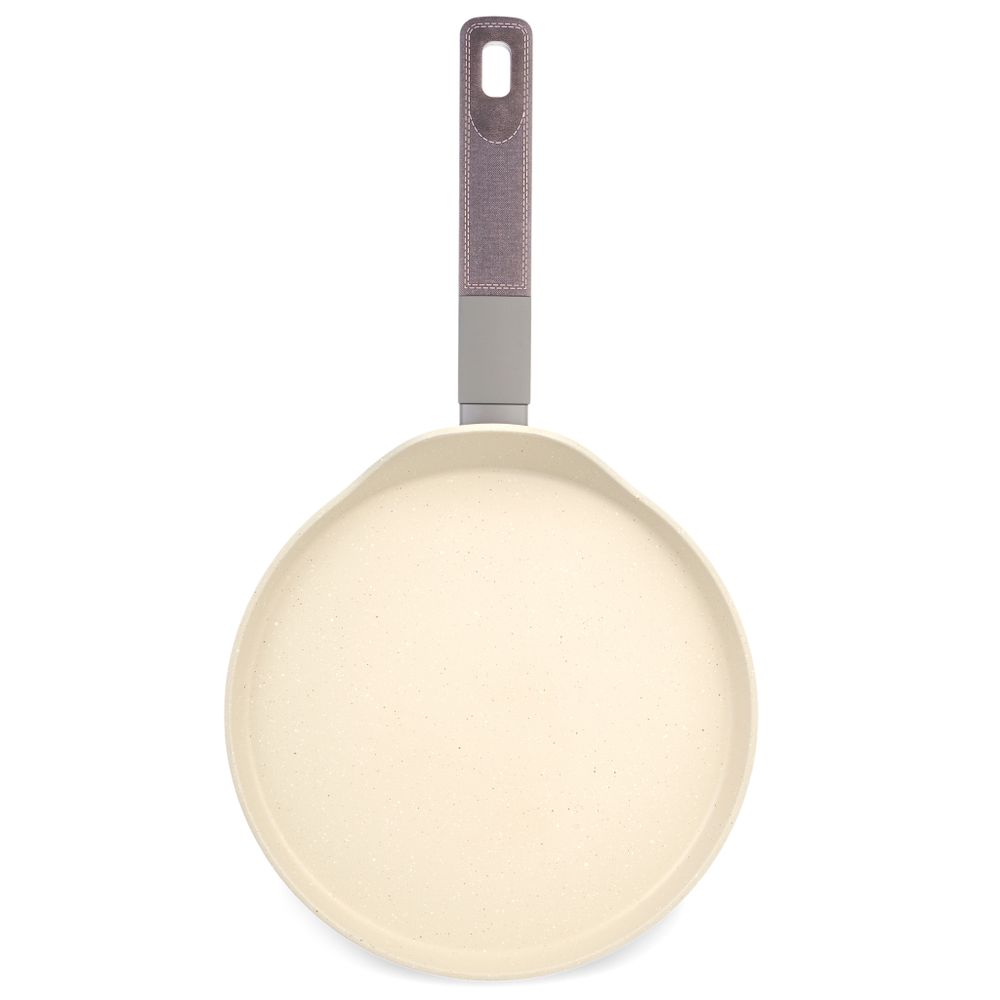 СКОВОРОДА БЛИННАЯ С АНТИПРИГАРНЫМ ПОКРЫТИЕМ PFLUON MARBLE, 24*4,3 СМ