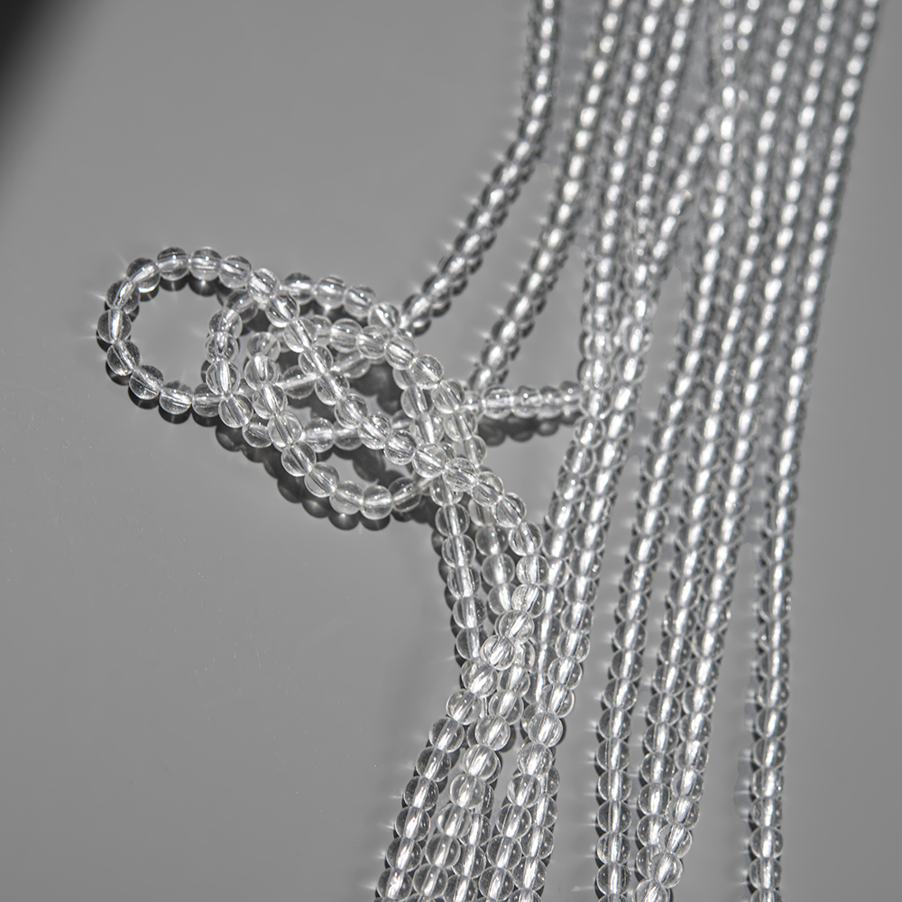 Шпинель синтетическая "Горный хрусталь", 2,2мм, шар