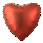 Шар фольгированный Сердце 46 см (Красный)