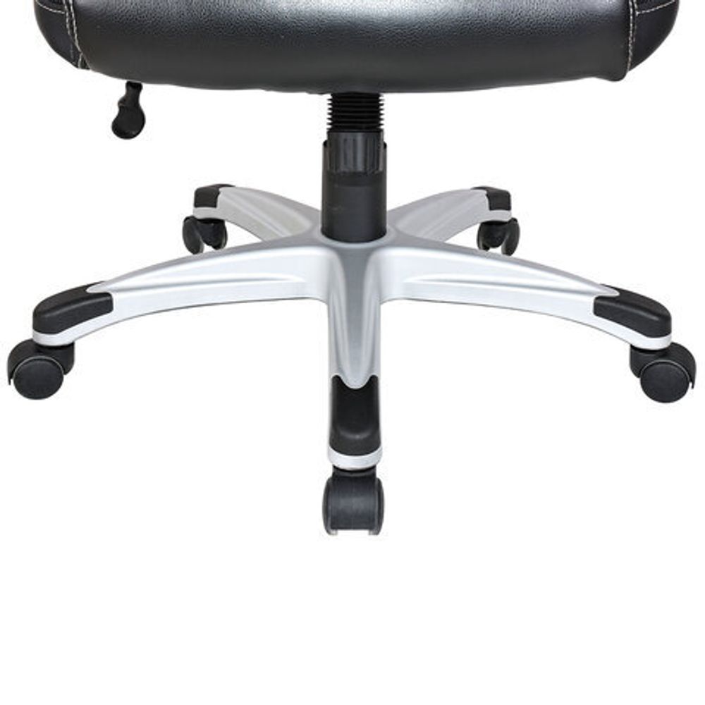 Кресло BRABIX PREMIUM "Credo EX-587", рециклированная кожа, черное, 532977