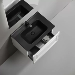 Тумба с раковиной Sancos Very 70 VR70W белая матовая