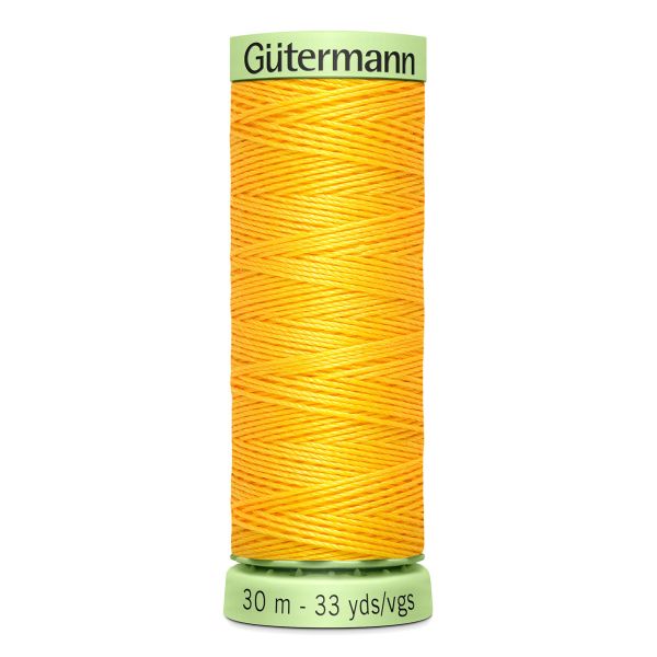 Нитки отделочные Gutermann Top Stitch 30 (30 метров), 5 кат. | 417 одуванчиковый