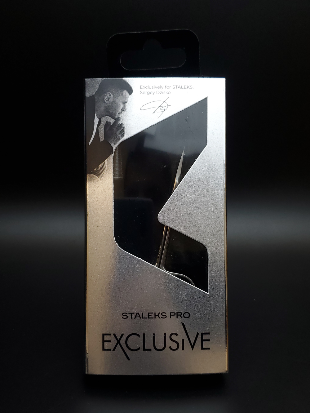 Профессиональные маникюрные ножницы для кутикулы с крючком Exclusive 23 type 2 (magnolia)