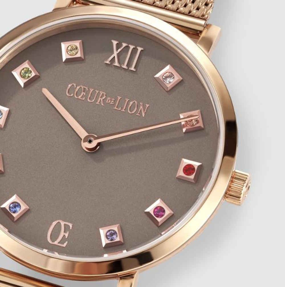 Часы Coeur de Lion Rosegold-Brown 7611/70-1636