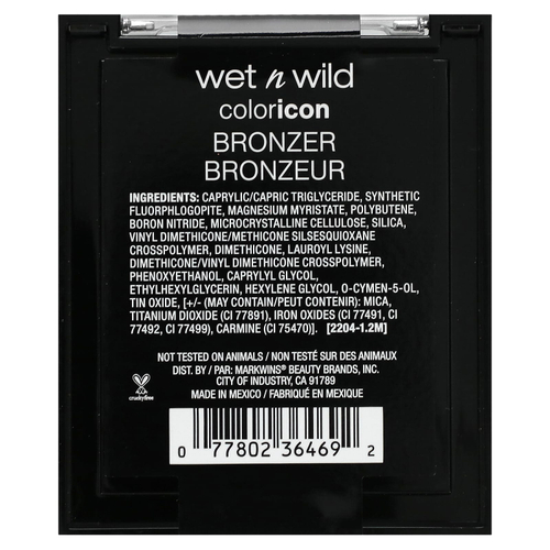 wet n wild, ColorIcon, бронзер, билет на самолет 740A в Бразилию, 11 г (0,38 унции)
