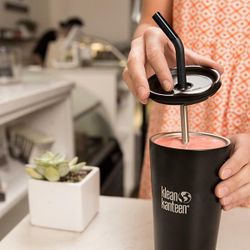 Крышка с отверстием для трубочки Klean Kanteen Straw Lid 78 мм
