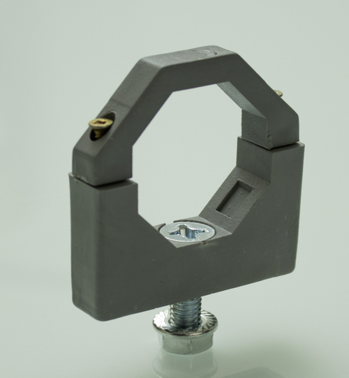 Крепеж на монтажную шину, для коллектора 1" (ШЕСТИГРАН)  Лик-Лик (100/5пар)