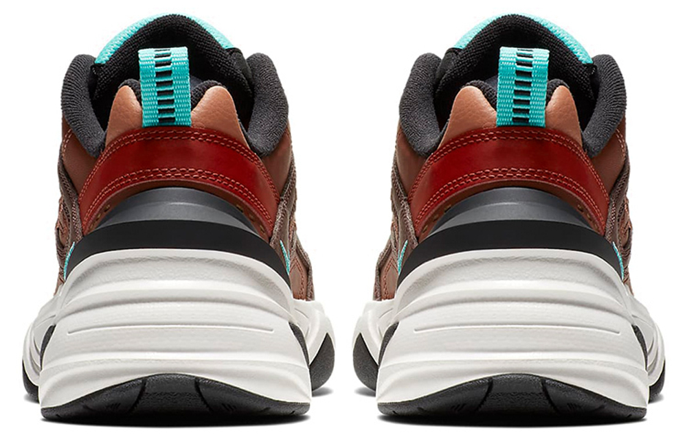 Кроссовки Nike M2K Tekno Dark Red (Женская размерная сетка)