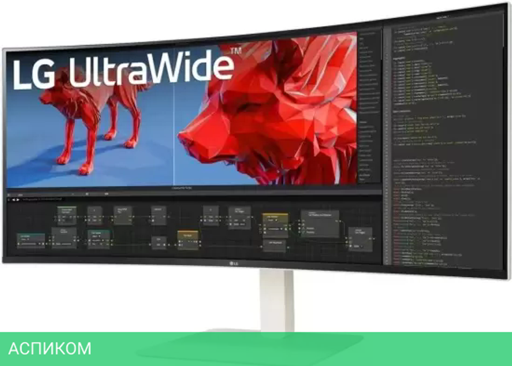 Игровой монитор LG UltraWide 38WR85QC-W