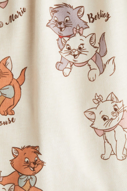 H&M Платье с принтом, бежевый