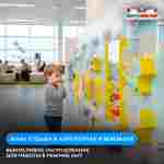 Пневмолабиринт для детской игровой комнаты «Галактика», 2,4×1,8×0,4 м