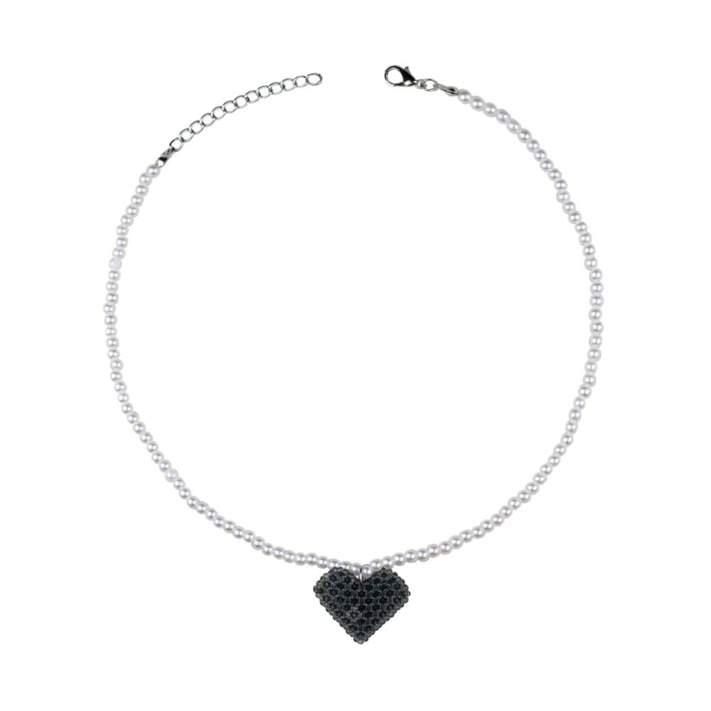 LOVERS ONLY necklace BLACK