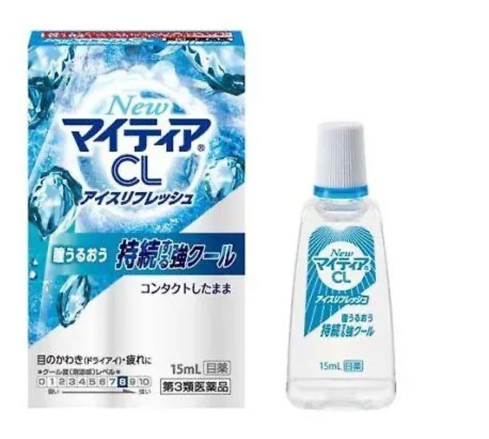 Mightia CL Ice японские глазные капли, 15 мл
