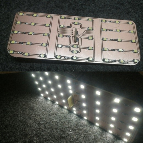 Светодиодная плата в плафон hyndai, kia