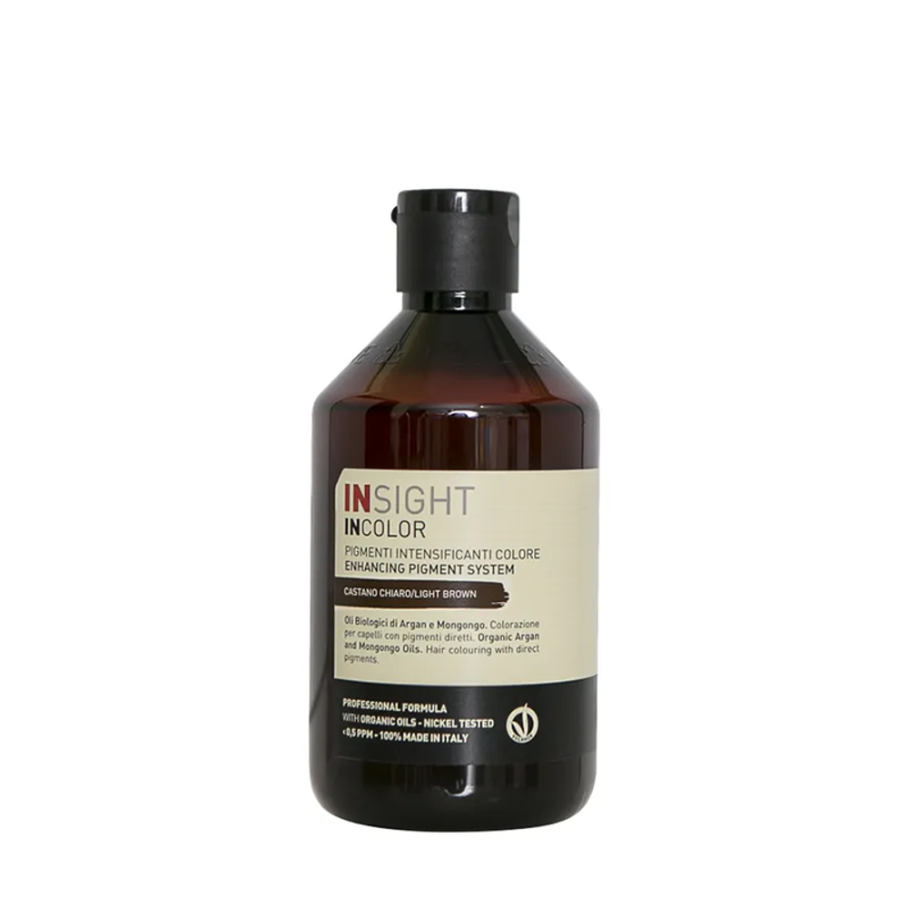 Прямой пигмент светло-коричневый LIGHT BROWN, 250 мл