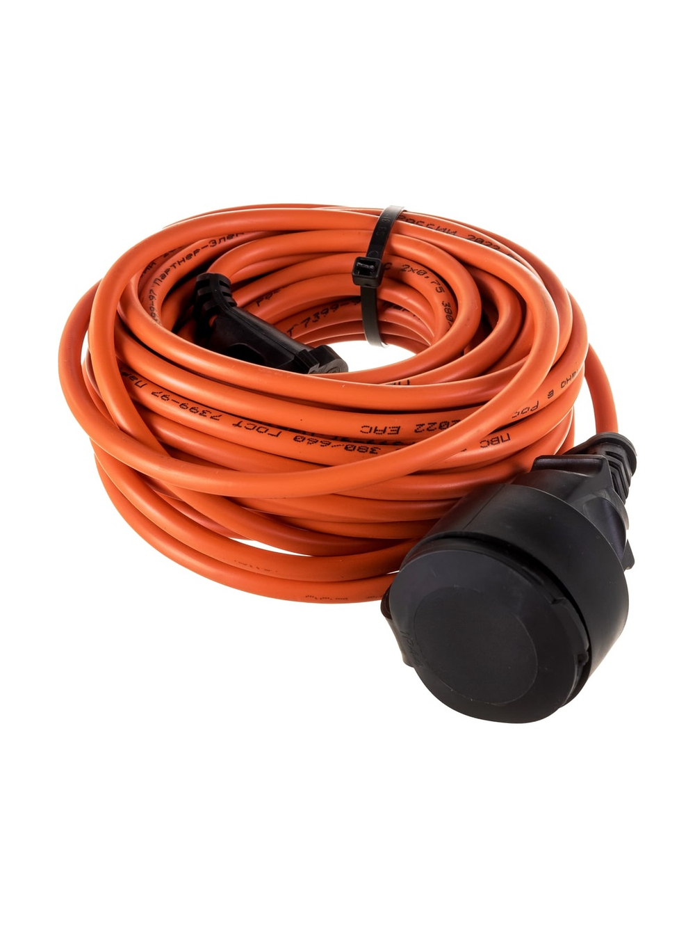 Удлинитель шнур Gigant б/з ПВС 2х0,75 6A 10м IP 44 PE-013 (Россия)