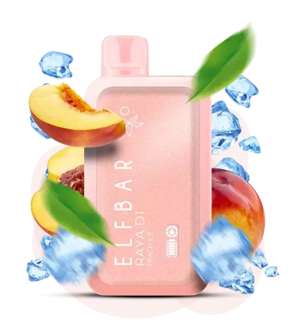 ELF BAR 13000 - Peach Ice (5% nic)