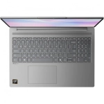 Ноутбук/ Lenovo IdeaPad Slim 5 16AKP10 16"(2880x1800 OLED)/AMD Ryzen AI 7 350(2Ghz)/32768Mb/1024PCISSDGb/noDVD/Int:AMD Radeon 860M/Cam/BT/WiFi/80WHr/war 1y/1.76kg/luna grey/noOS + 100W, RU kbd