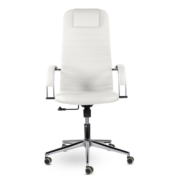 Кресло СН-601 Соло хром SoloСН Ср S-0402 (белый)