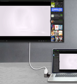 Переходник-адаптер HDMI M-F угловой разъем Smartbuy A111