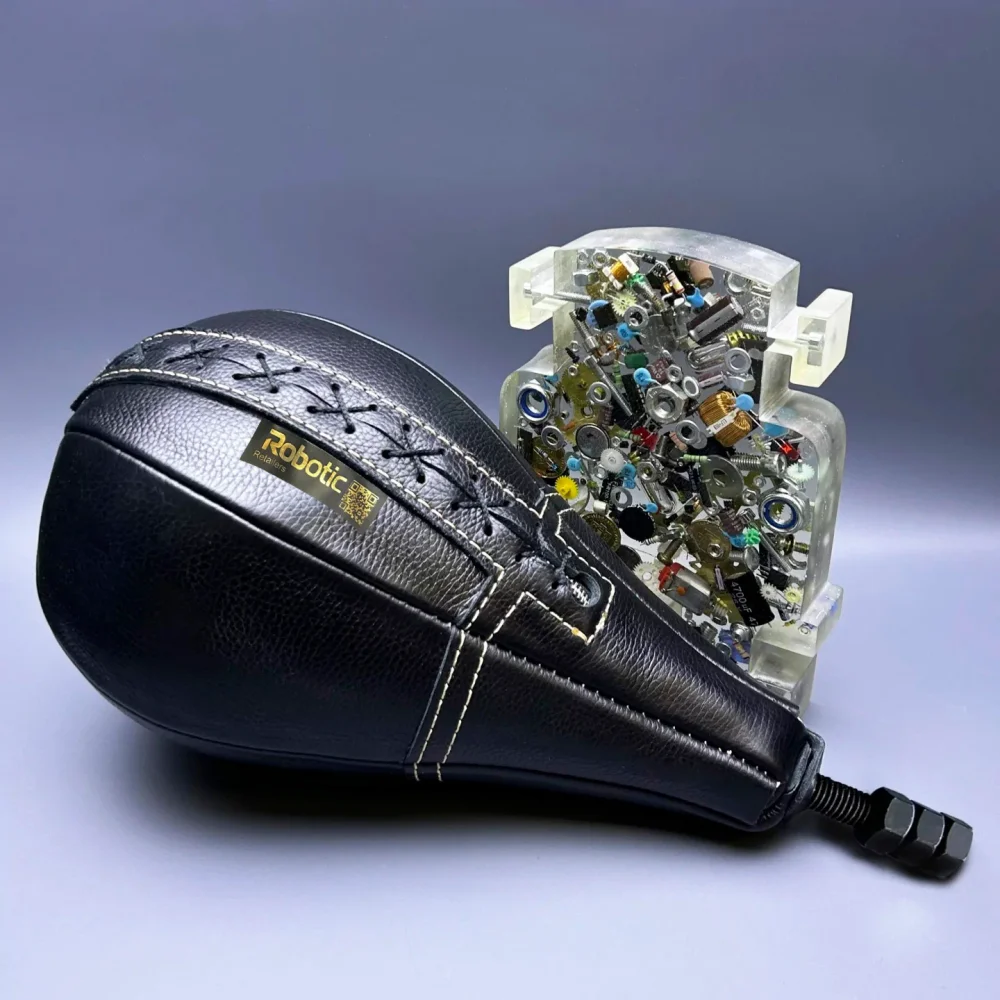 Набивная Premium груша (черная) с усиленной оксидированной шпилькой