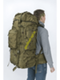 Тактический военный походный каркасный рюкзак 100 л Мох