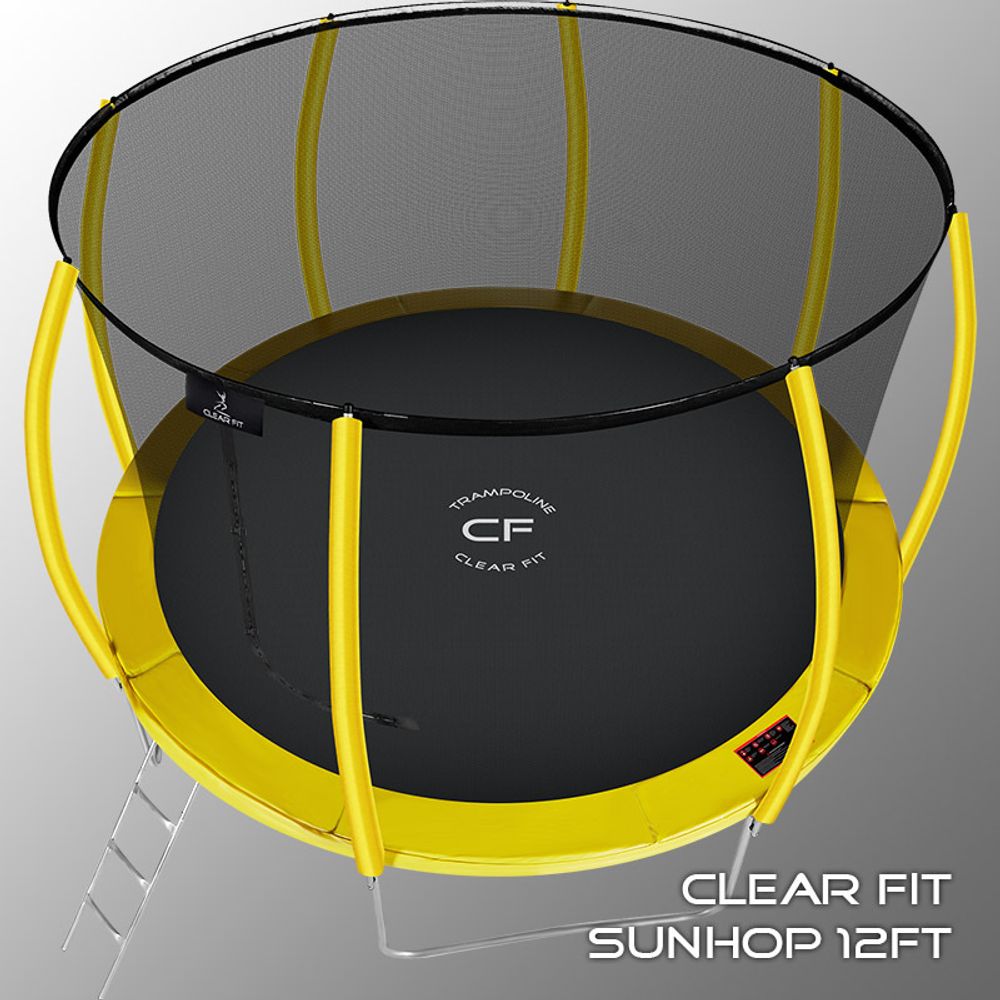 Каркасный батут Clear Fit SunHop 12Ft